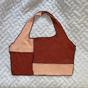 NEW shein cropped halter top